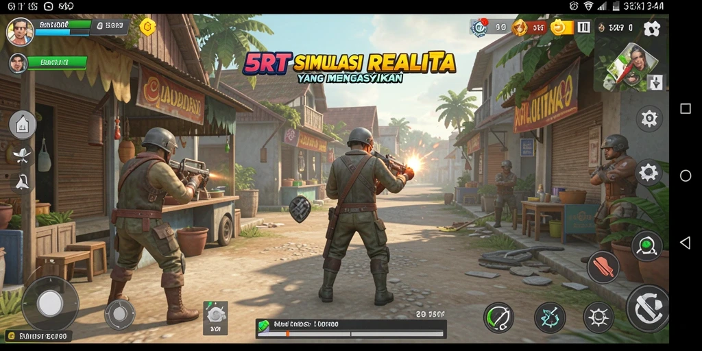 Screenshot <strong>5RT</strong> yang menunjukkan pengalaman gameplay simulasi yang mendalam.