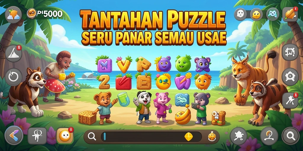 Screenshot gameplay API5000 yang menampilkan tantangan puzzle menarik.