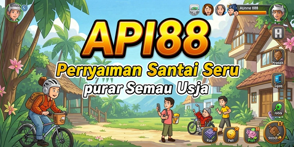 Tampilan gameplay API88 yang seru dan menghibur dalam suasana santai.