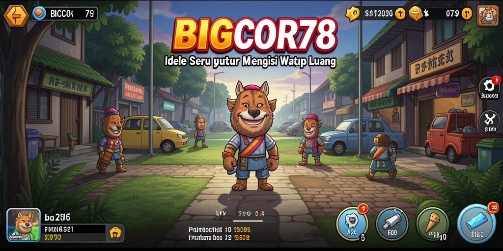 Tampilan gameplay <strong>BIGCOR78</strong> yang seru dengan desain grafis menarik.