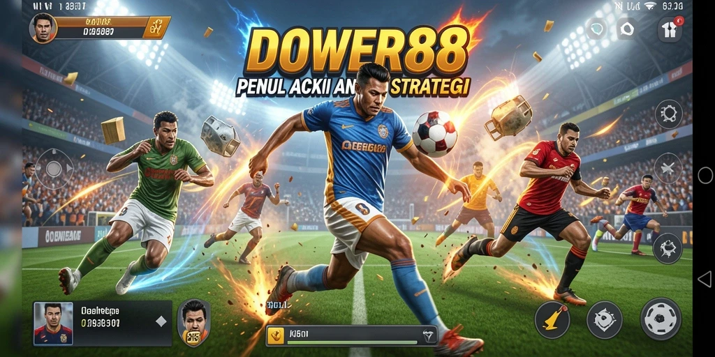 Tampilan gameplay DOWER88 yang penuh aksi dan strategi.