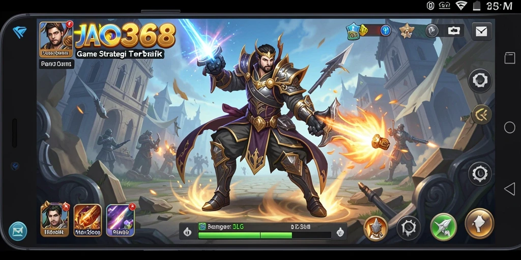 Tampilan gameplay seru dalam JAGO368, rencanakan strategi Anda!