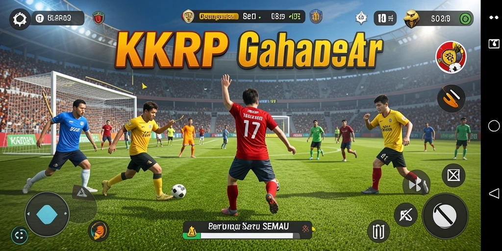 Tampilan pemeriksaan gameplay <strong>KKRP</strong> dalam olahraga yang mendebarkan.