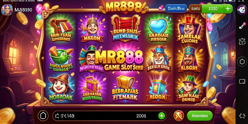 Tampilan gameplay yang menarik dari game Slot MR888.