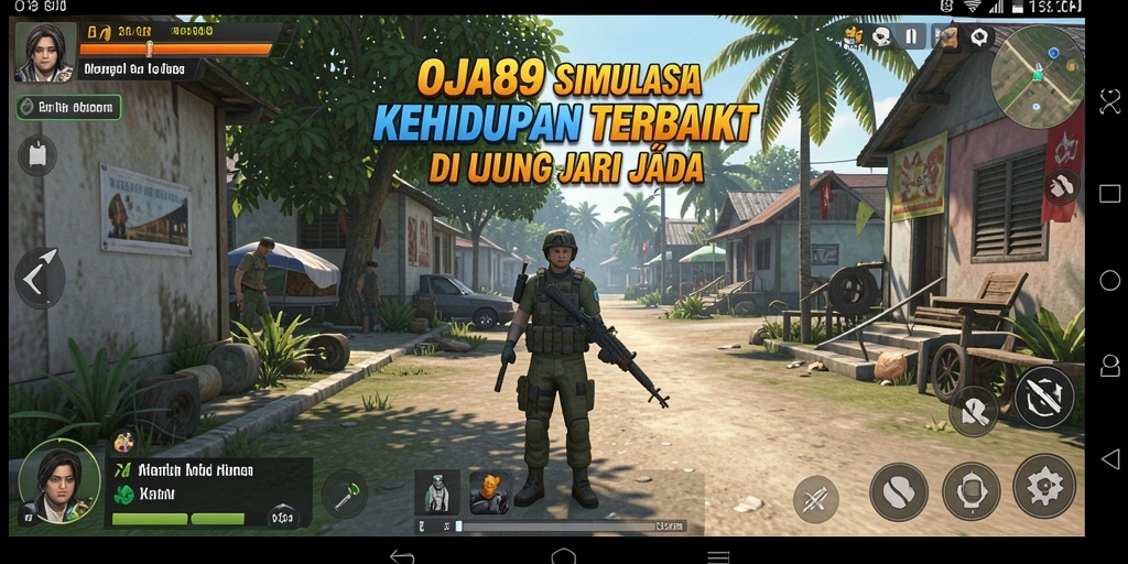Tampilan gameplay OJA89 yang menawan dan interaktif di layar.