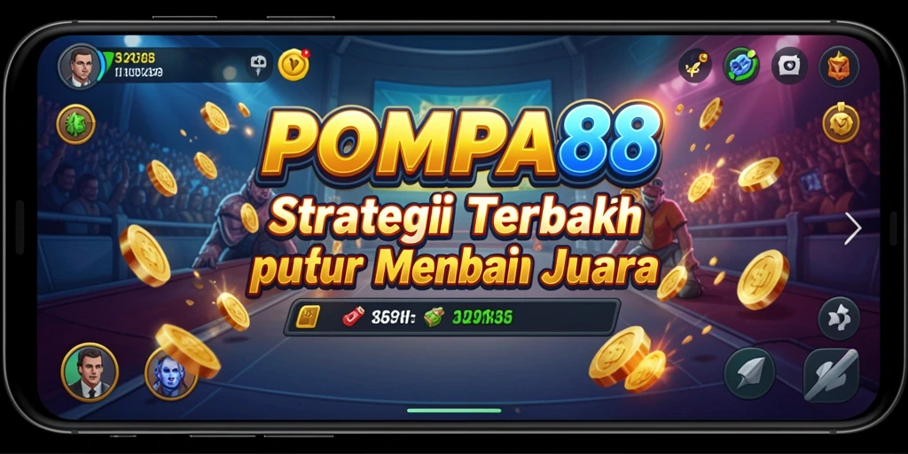 Tampilan gameplay POMPA88 menunjukkan strategi yang mendebarkan.