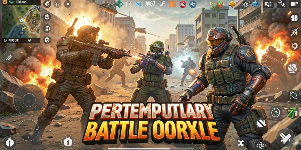 Gameplay seru W67 dalam aksi Battle Royale yang mendebarkan.